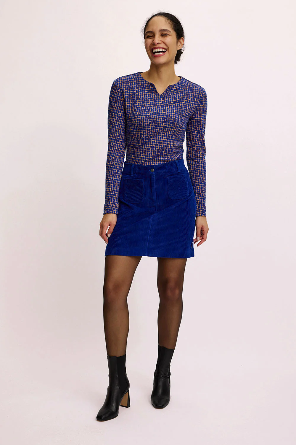 Gestricktes Shirt im Retro-Look - Image 4