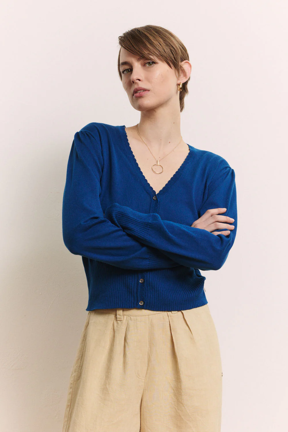 Strickjacke Linaa aus Bio-Baumwolle - Image 4